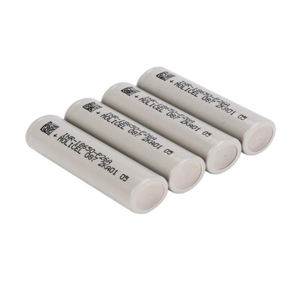 Hot Sales US Stock Taiwan Molicel P26A P28A  2600mah 2800mah Rechargeable INR 18650 Lithium Ion Battery